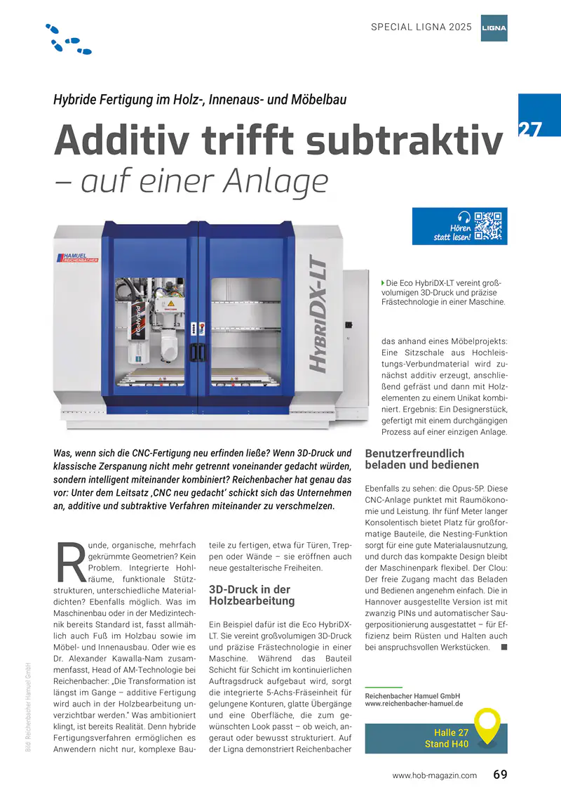 Vorschaubild des Artikels Additiv trifft subtraktiv – auf einer Anlage