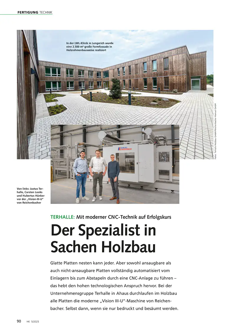 Vorschaubild des Artikels Der Spezialist in Sachen Holzbau